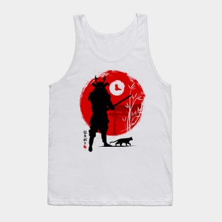 Samurai with his cat Tank Top